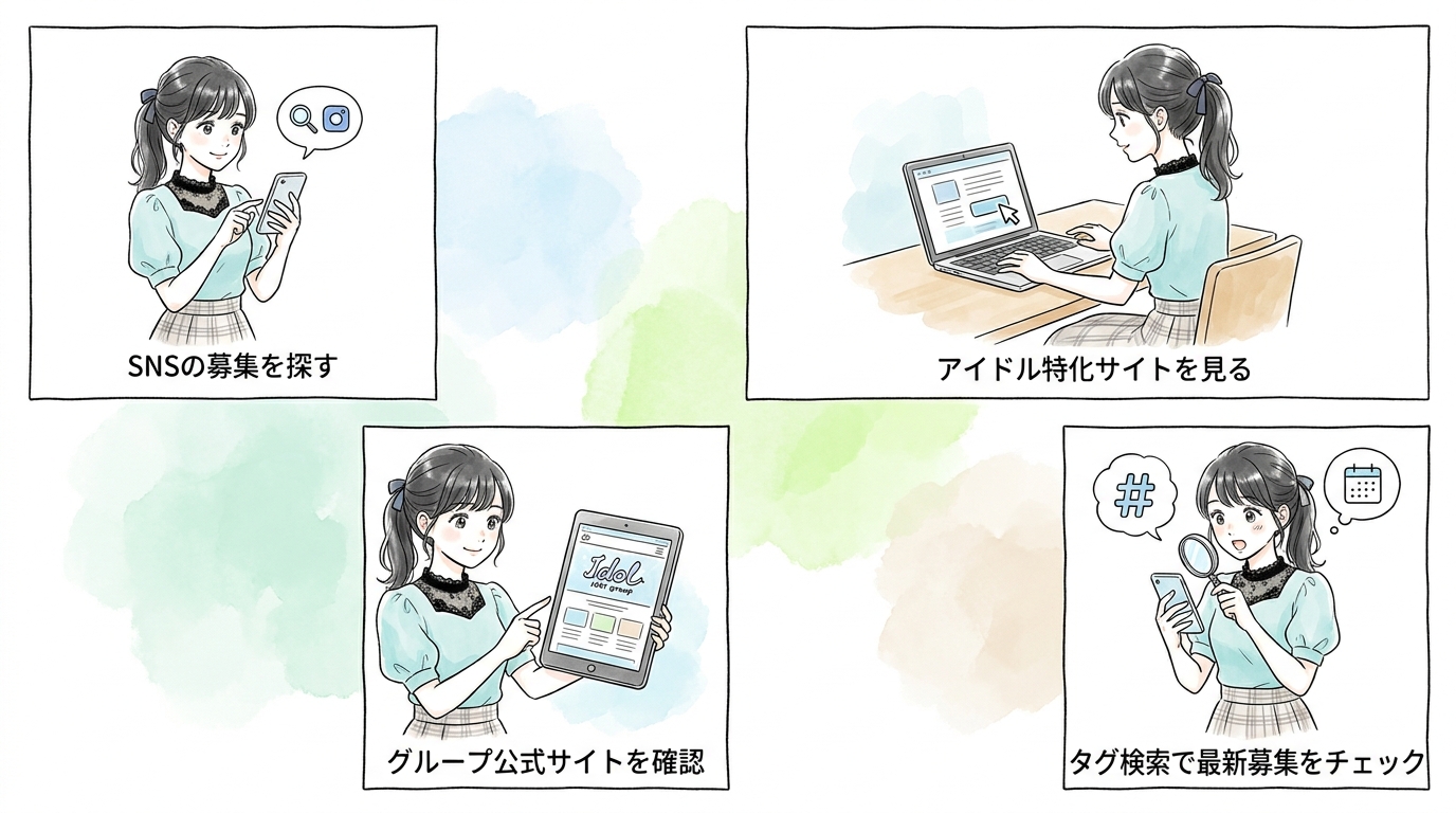 オーディション公募は「今日から応募できる」最短ルートだ