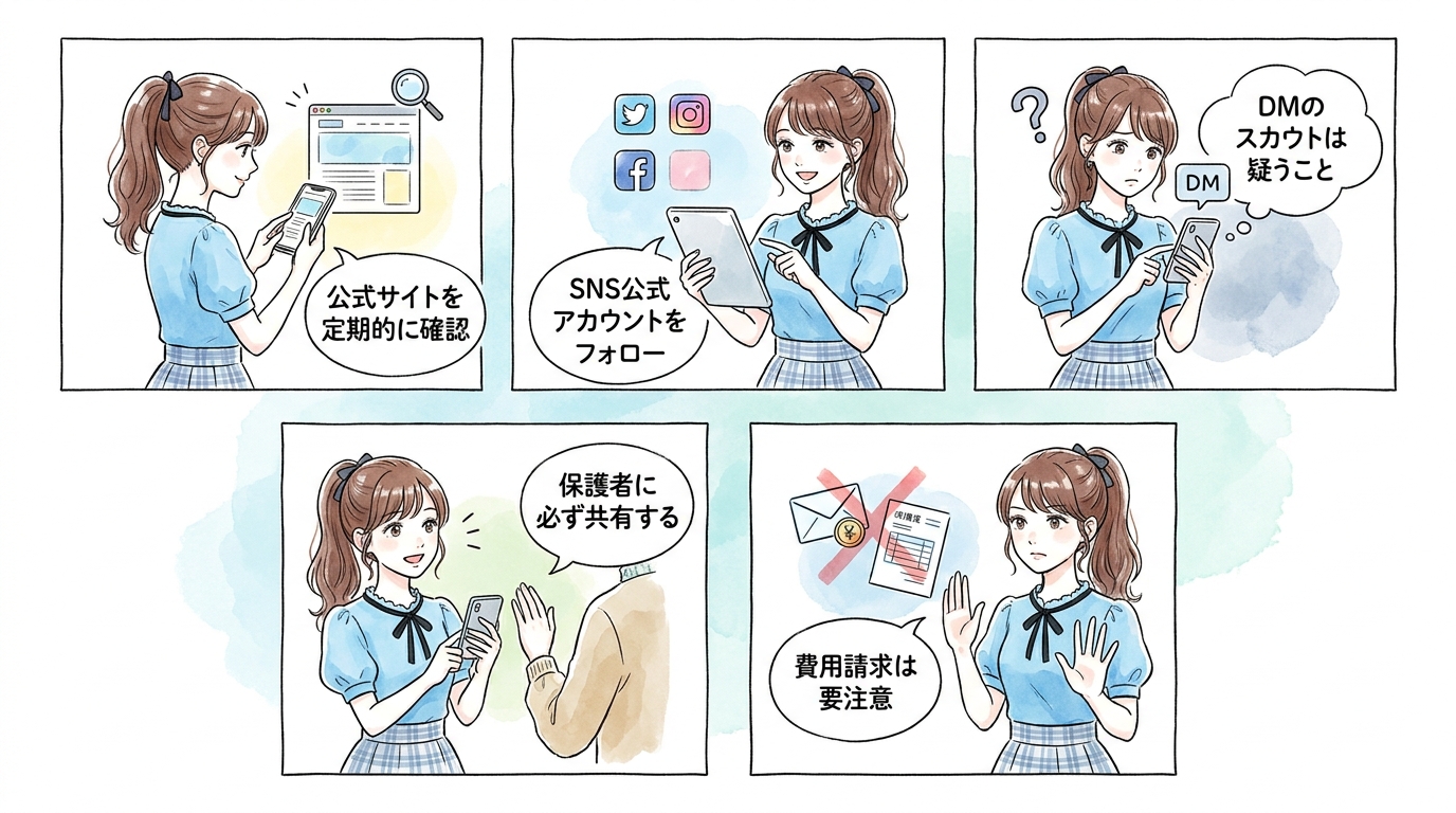 「不定期開催」だからこそ情報を取り逃さない手段がある