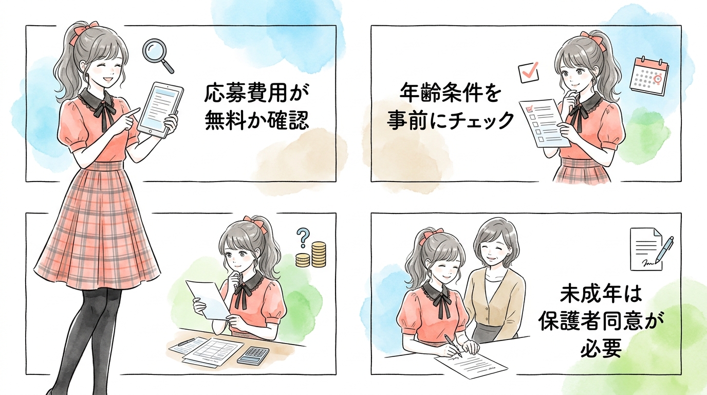 公募型オーディションは誰でも無料で挑戦できる入口だ
