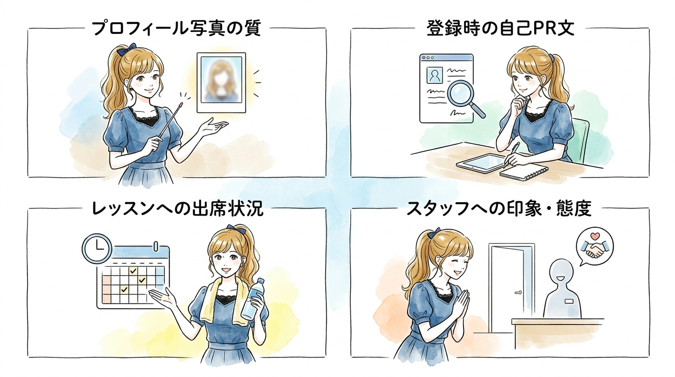 所属タレント数と実際のオーディション機会のバランス