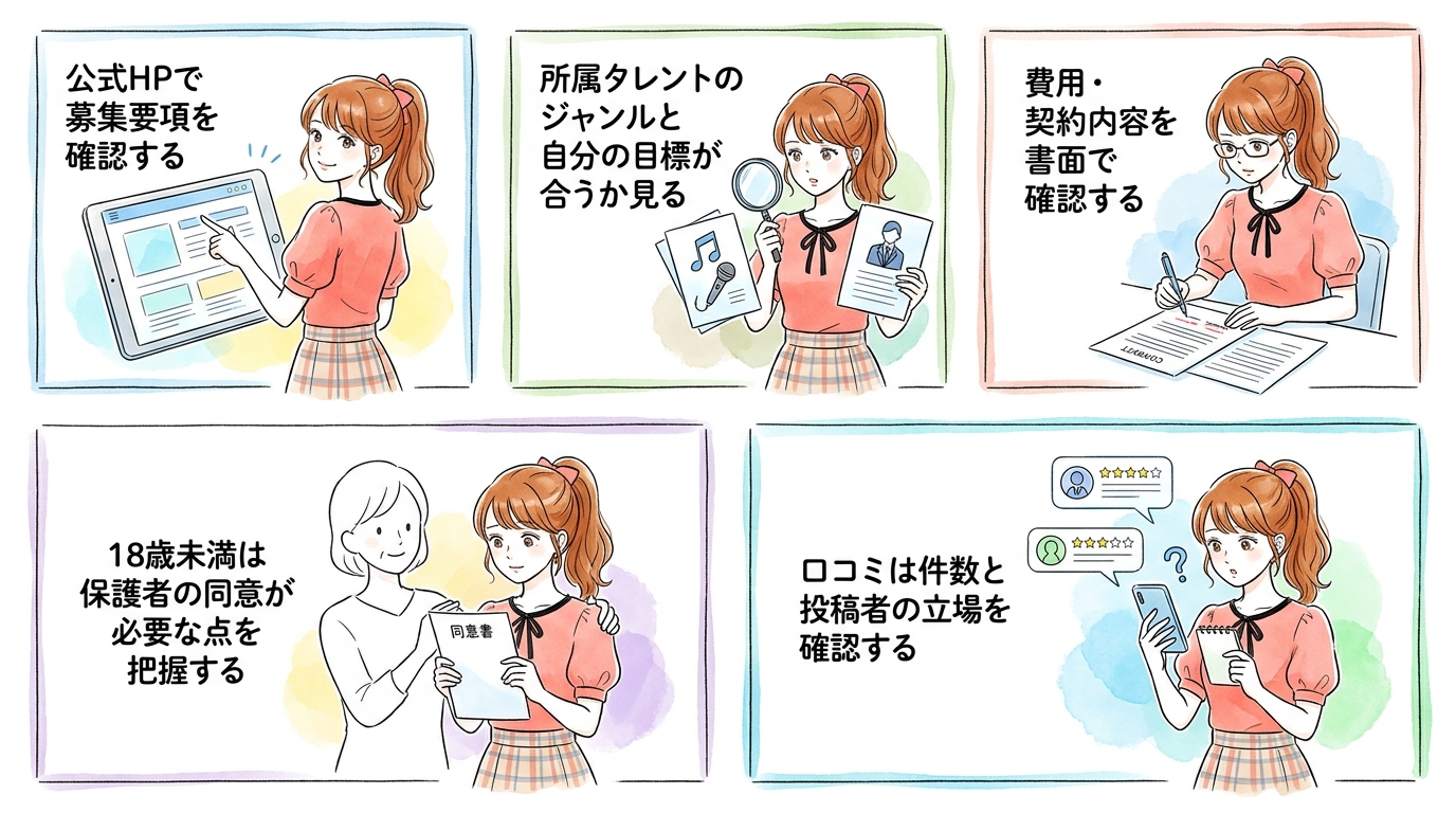 応募前に確認すべき情報と信頼できる情報源の見分け方